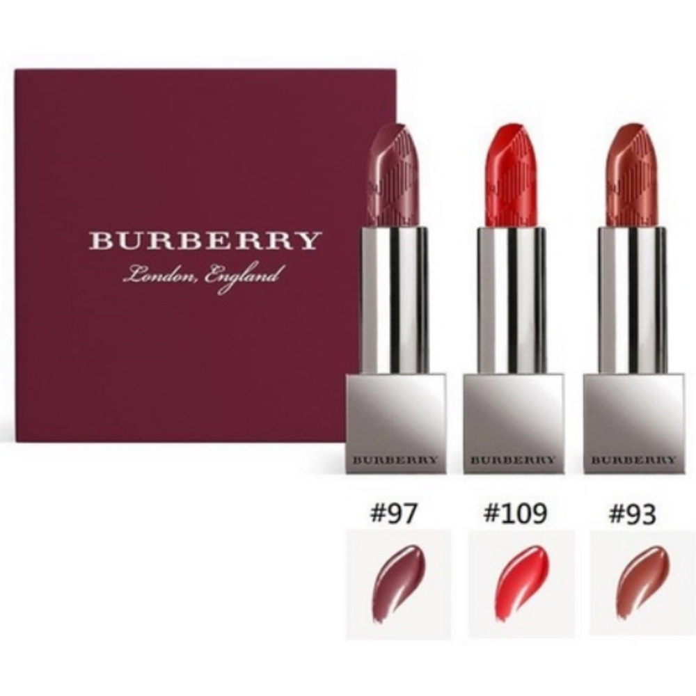 Burberry kisses lipstick trio set new in sealed box gift set - Picture 2 of 4